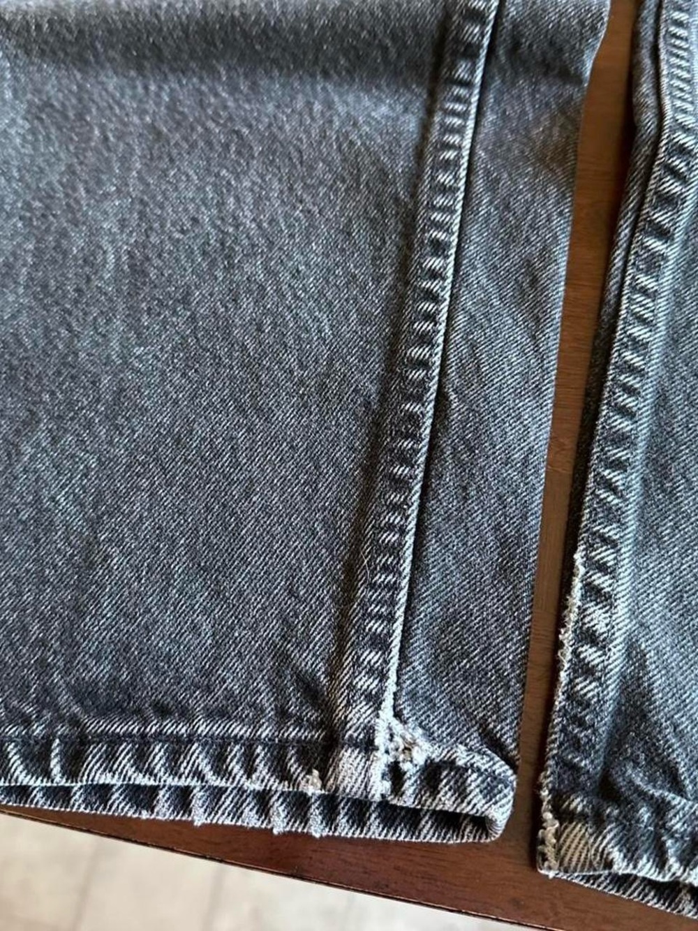 Vintage 90s Levi’s 550 Black Wash Jeans USA Made Men’s 36x32 - Picture 3 of 8